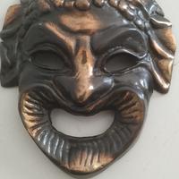 Maschera bronzea Teatro Antico Greco