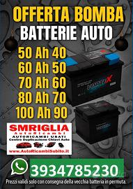 BATTERIA  50 AH 40 EURO