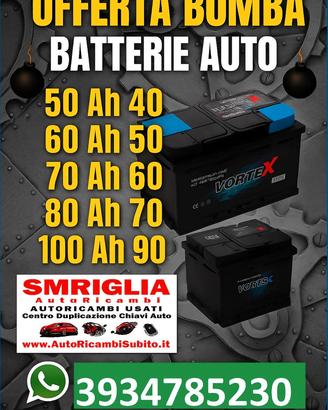 BATTERIA  50 AH 40 EURO