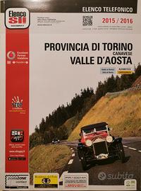 Elenco telefonico provincia di Torino 2015-2016
