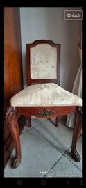 Sedie antiche imbottite