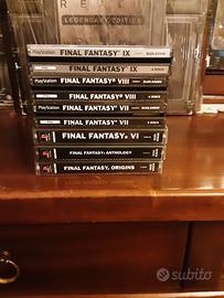 Lotto Final Fantasy 1 2 4 5 6 7 8 9 PS1 PAL