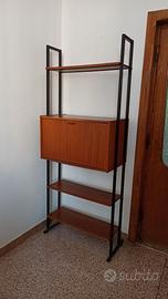 Libreria modulare Vintage Anni '70  in teak