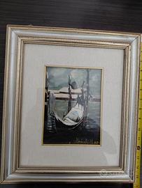 quadro di venezia - gondola