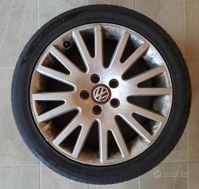 CERCHI AUDI,VW,SKODA SEAT + GOMME 225 45 R17 GT RA