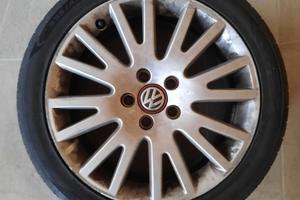CERCHI AUDI,VW,SKODA SEAT + GOMME 225 45 R17 GT RA