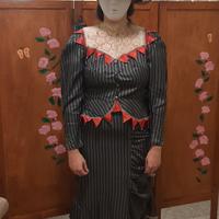 carnevale dama del 900 tg 42/44