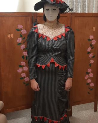 carnevale dama del 900 tg 42/44