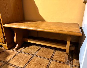 Tavolino da salotto rustico in legno