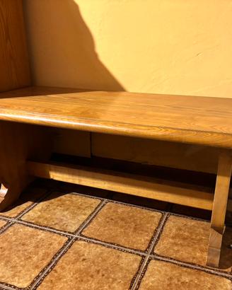Tavolino da salotto rustico in legno