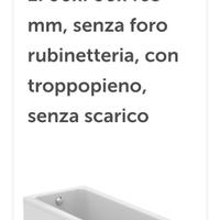 Vasca da bagno