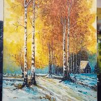 QUADRO STUPENDO DIPINTO A MANO MODERNO