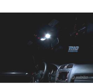 KIT 10 LAMPADE LED INTERNE PER VOLKSWAGEN VW GOLF 