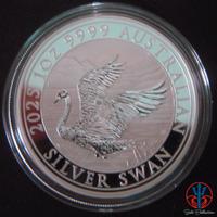 moneta argento 2025 cigno australia 1 oz
