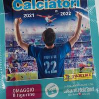 lotto 10 bustine film del campionato 4^ 2021/22 