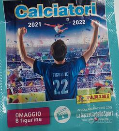 lotto 10 bustine film del campionato 4^ 2021/22 