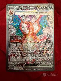 Charizard ex 223/197 Ossidiana Infuocata Near Mint