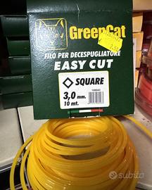 8 PEZZI filo Nylon quadrato per decespugliatore