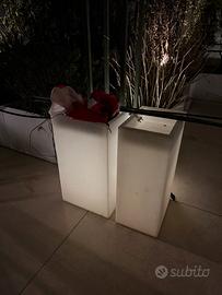 Vaso da esterno - vasi famosissima slide bianchi