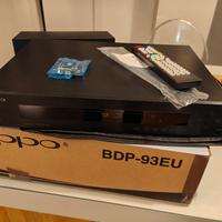OPPO BDP 93 lettore Blu-ray, CD , DVD ,sacd