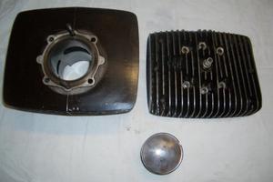 Cilindro Pistone ELKO Testa Rotax  x PUCH 250