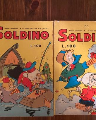 Fumetti "Soldino" anni '60