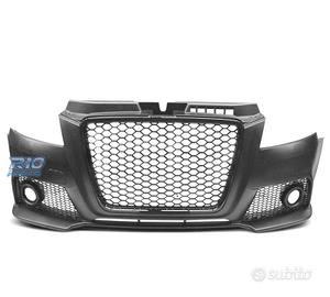 PARAURTI ANTERIORE AUDI A3 8P 08-12 LOOK RS3 NERO 