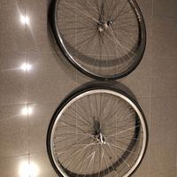 Ruote anteriori corsa vintage mis 28