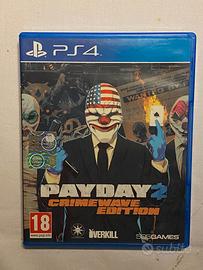 VIDEOGIOCO PAYDAY 2 CRIMEWAVE EDITION PER PS4