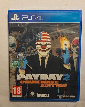 VIDEOGIOCO PAYDAY 2 CRIMEWAVE EDITION PER PS4