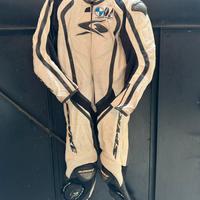 Tuta pelle moto Spike taglia 48
