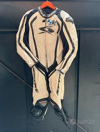 Tuta pelle moto Spike taglia 48