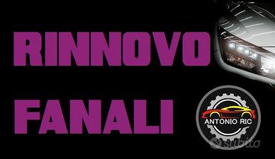 rinnovo fanali in polimero