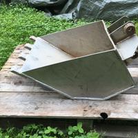 Benna in acciaio per miniescavatore