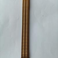 Cinturino a molla estensibile 18mm color oro