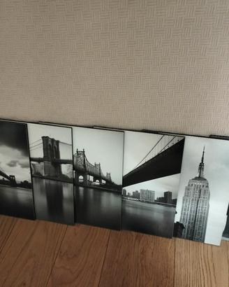 set 9 quadri ikea New York 