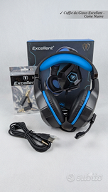 Cuffie Gaming Beexcellent GM-6 LED Blu - NUOVE