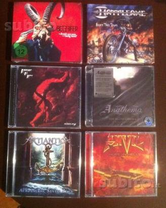 CD e CDsingle Metal Rari e da Collezione