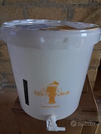 fermentatore per birra artigianale 