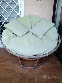 sedia in Bamboo regolabile