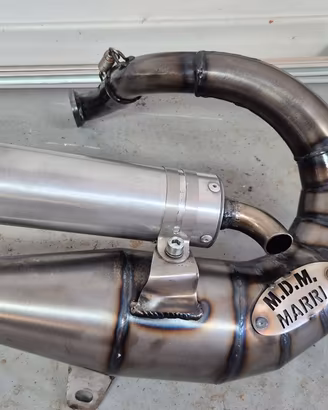 marmitta vespa m.d.m marri