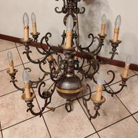 Lampadario fatto a mano