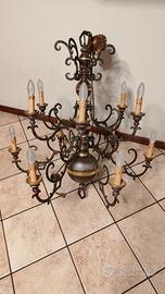 Lampadario fatto a mano