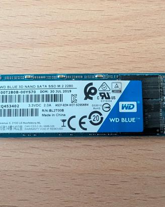 WD Blue 2TB M.2 SATA SSD