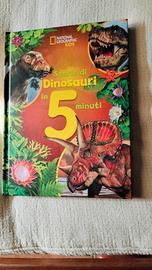 libro storie di dinosauri in 5 minuti 