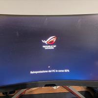 Monitor 2k Benq Mobiuz ex2710r 27 pollici curvo