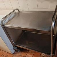 CARRELLO IN ACCIAIO 