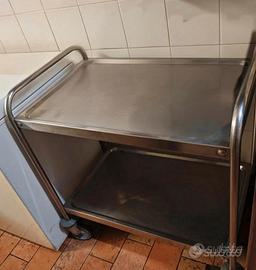 CARRELLO IN ACCIAIO 