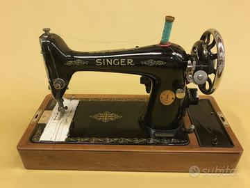 Macchina da cucire Singer anni '30