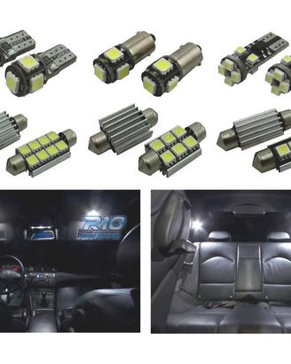 KIT 14 LAMPADE LED INTERNE BMW SERIE 3 E46 SEDAN C